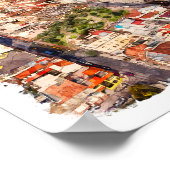 Quito Ecuador Cityscape Poster (Hoek)