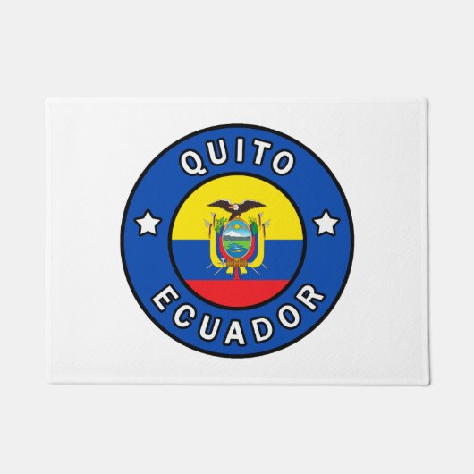 Quito Ecuador Deurmat (Voorkant)