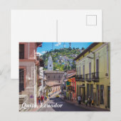 Quito, Ecuador Historic Downtown Briefkaart (Voorkant / Achterkant)