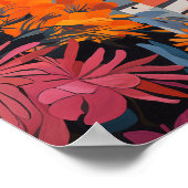 Quito Ecuador Reis Stad Schilderen Esthetisch Poster (Hoek)