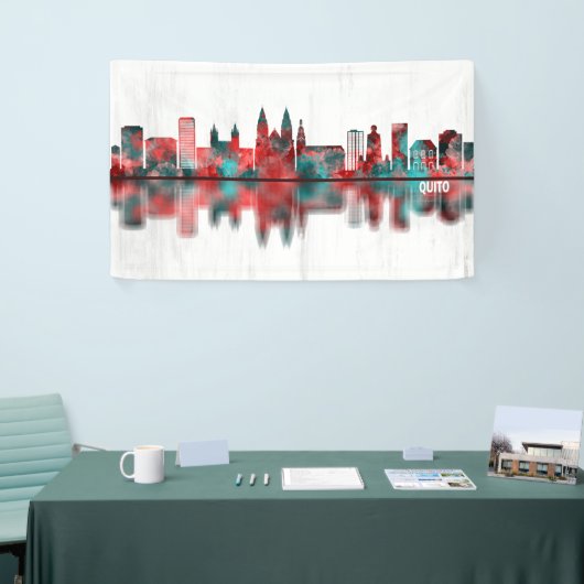 Quito Ecuador Skyline Spandoek (Beurs)