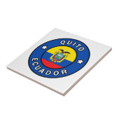 Quito Ecuador Tegeltje (Zijkant)