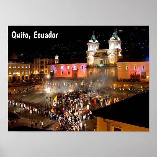 Quito Poster (Voorkant)