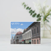 Quito straten briefkaart (Staand voorkant)