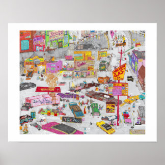 Quito's Benzinepomp Poster (2)