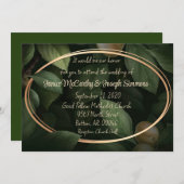 Quitter le Faire-part de mariage de la vie unique (Devant / Derrière)