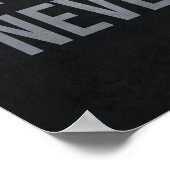 Quitter wint nooit, Winner stopt nooit Poster (Hoek)