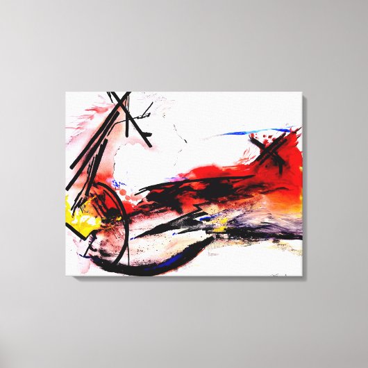 Quixote La Mancha Canvas Afdruk (Voorkant)