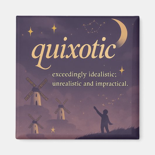 Quixotic Magneet (Voorkant)