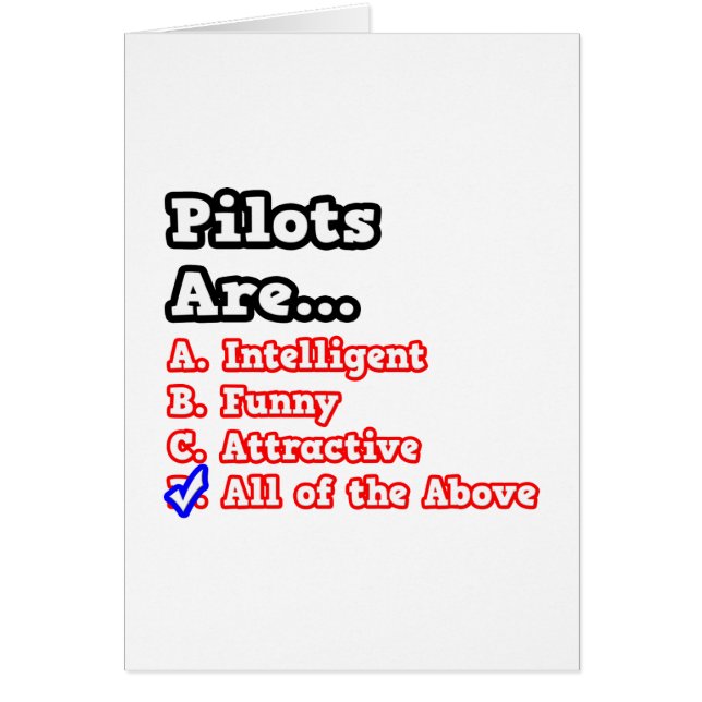 Quiz du pilote...Plaisanterie (Devant)