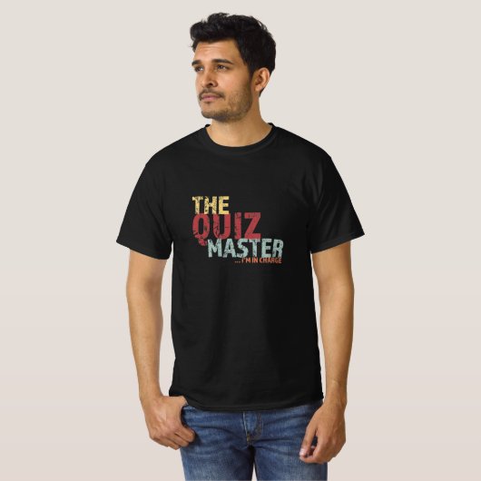 Quiz Master T-Shirt (Voorkant volledig)
