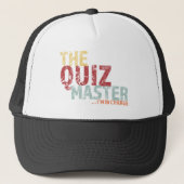 Quiz Master Trucker Hat Trucker Pet (Voorkant)
