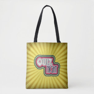 Quiz Night Trivia Party Draagtas