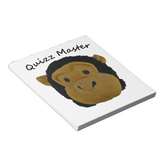 Quizz Master Notitieblok (Schuin)