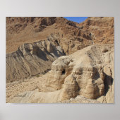 Qumran Cave Israel Canvas Print (Voorkant)