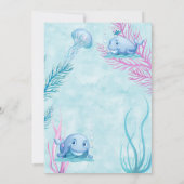 Quoi de bon 1er anniversaire Invitation (Dos)