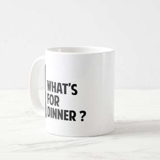 Quoi de neuf pour le café Mug (Devant gauche)