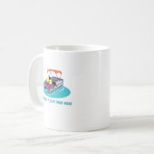 Quoi Floats Mug pour les propriétaires de bateaux  (Devant gauche)