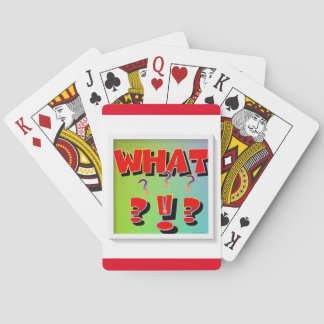 Quoi ? Jeux de cartes