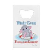 Quoi qu'il flotte votre bébé éléphant (Dos)