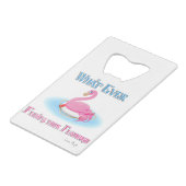 Quoi qu'il flotte votre Flamant rose 2 (Dos Angle)