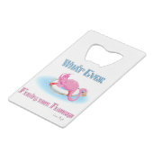 Quoi qu'il flotte votre Flamant rose 3 (Devant Angle)