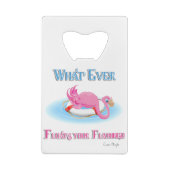 Quoi qu'il flotte votre Flamant rose 3 (Dos)