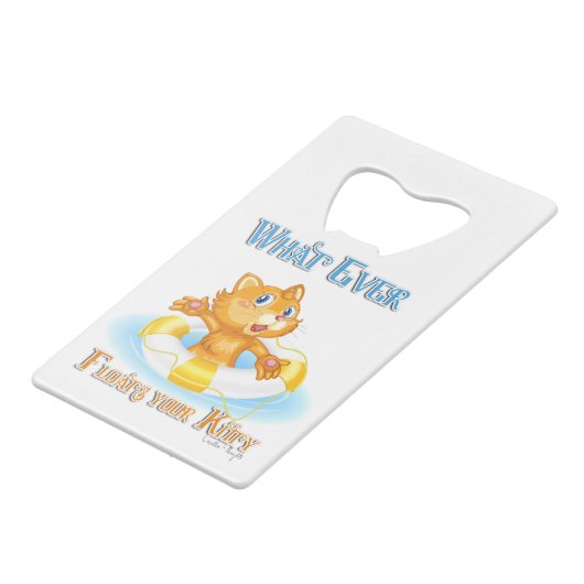 Quoi qu'il flotte votre Kitty (Devant Angle)