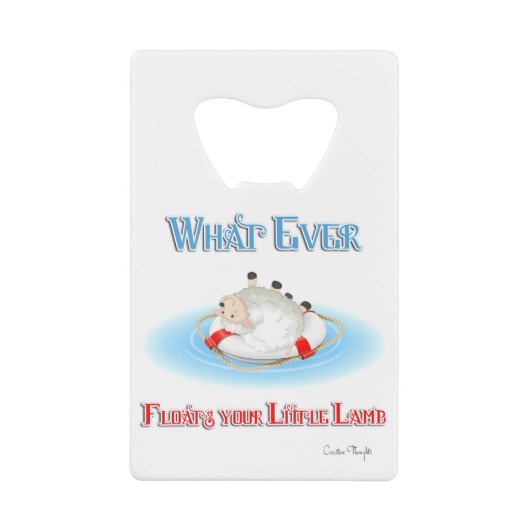 Quoi Qu'Il Flotte Votre Petit Agneau (Devant)