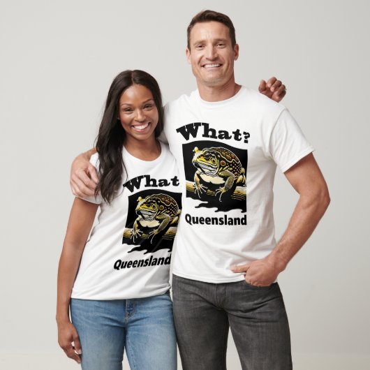 Quoi ? T-shirt Toad en canne du Queensland (Unisexe)