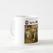 Quoi ? Vote Harris/Walz Coffee Mug (Devant gauche)