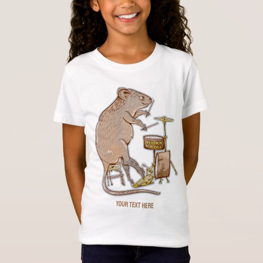 Quokka Australische Dierdrummer T-shirt (Voorkant)
