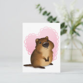 Quokka Briefkaart (Staand voorkant)