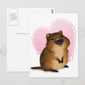 Quokka Briefkaart (Voorkant / Achterkant)