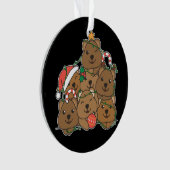 Quokka Christmas Tree Drôle animal Noël Ornam (devant)