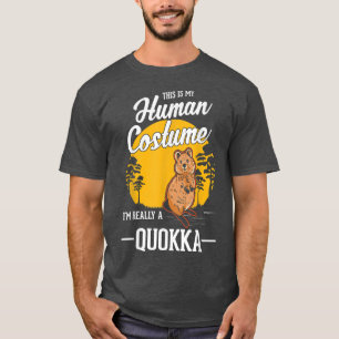 Quokka Human Costume Halloween Quokka T-shirt6194 T-shirt