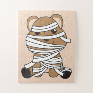 Quokka Mummy Quokkas Happy Halloween Joyeux Puzzle