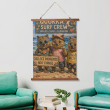 Quokka Surf Crew Lachende Surf Zonne Strand Vibes