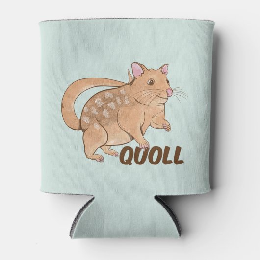 Quoll Australian Marsupial Blikjeskoeler (Voorkant)