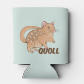 Quoll Australian Marsupial Blikjeskoeler (Achterkant)