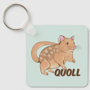 Quoll Australian Marsupial Sleutelhanger