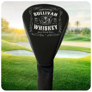 quor ADD-NAAM Oude roermachine Golfheadcover