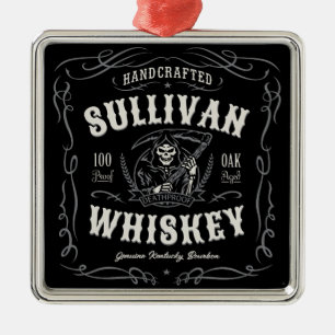  quor ADD-NAAM Oude roermachine Metalen Ornament