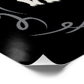  quor ADD-NAAM Oude roermachine Perfect Poster (Hoek)