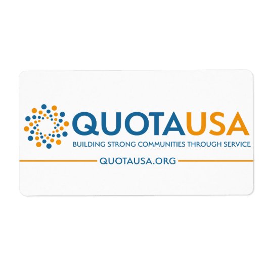 Quota États-Unis étiquettes (Devant)