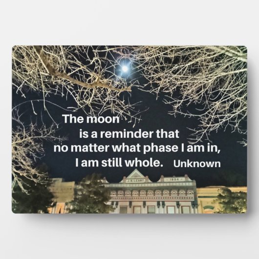 Quote about self esteem.  fotoplaat (voorkant)