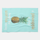 Quote anananananas theedoek (Horizontaal)