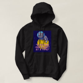 QUOTE BUITEN DE RUIMTE HOODIE