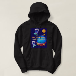QUOTE BUITEN DE RUIMTE HOODIE