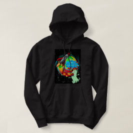 QUOTE BUITEN DE RUIMTE HOODIE